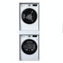 Hanah Home KD113 - 3856 Armario de Baño Blanco 66.6x189x65 cm